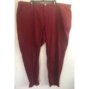 Lane Bryant Women's Plus Size 28 Dress Pants Skinny Pants Purple/Pink/Red